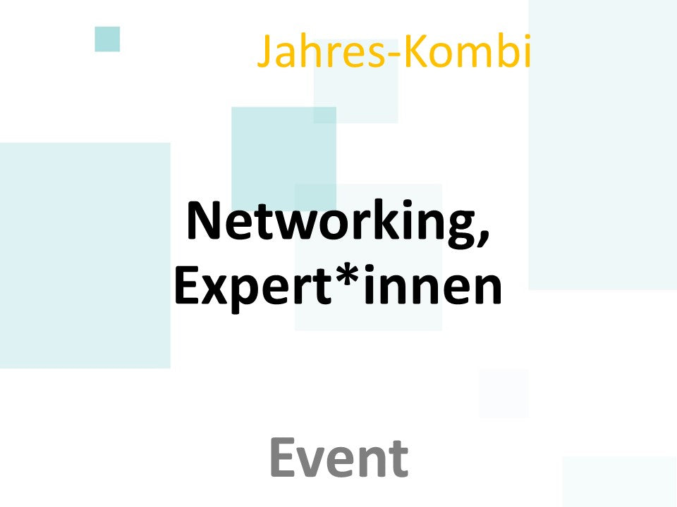 Networking Events Jahres-Kombi