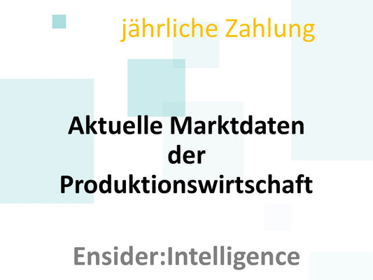 Ensider:Intelligence - Jahresabo